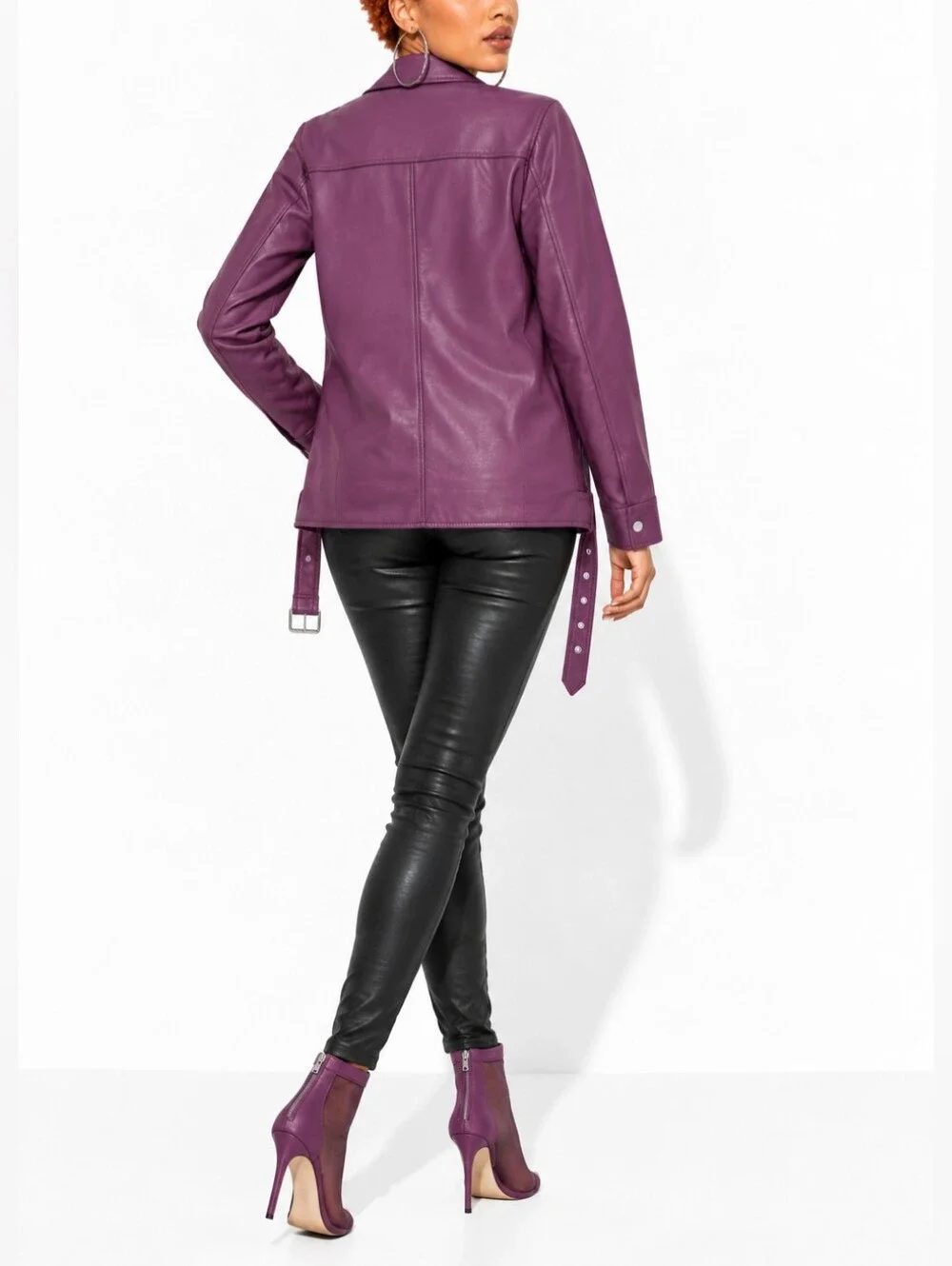 JustFab plum purple
